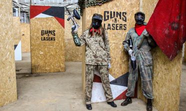 GUNSnLASERS Šampēteris — Развлечения для взрослых, Рига